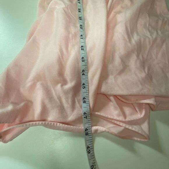 VTG Vanity Fair Womens Pink Brushed Nylon Nightgown Size Medium Cottage Feminine - Picture 13 of 14